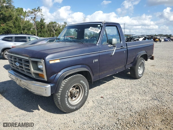 1983 Ford Pickup with VIN 1FTEF14Y6DNA43048, listed as a Copart auction lot 80523934 with 41,794 mi miles and Non Repairable. Bid and sale history available at carsss.com. Image 1.