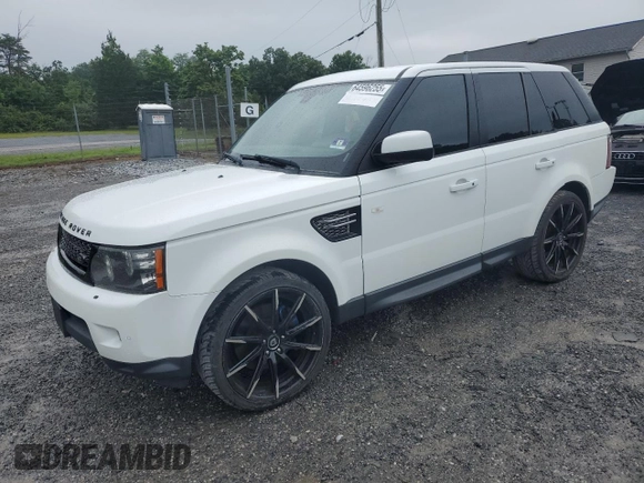 2013 Land Rover Range Rover Sport HSE Lux with VIN SALSK2D41DA765612, listed as a Copart auction lot 64596255 with 67,811 mi miles and Clean title. Bid and sale history available at DreamBid. Image 1.