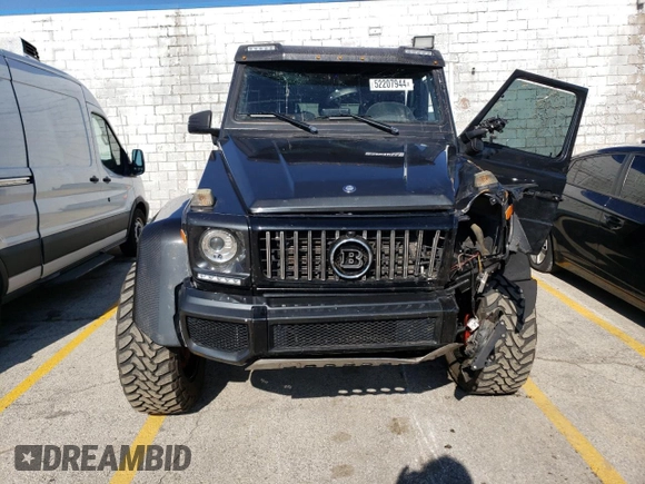 2017 Mercedes-Benz G-Class G 550 4x4 Squared with VIN WDCYC5FF3HX279203, listed as a Copart auction lot 52207944 with 41,535 mi miles. Bid and sale history available at carsss.com. Image 5.