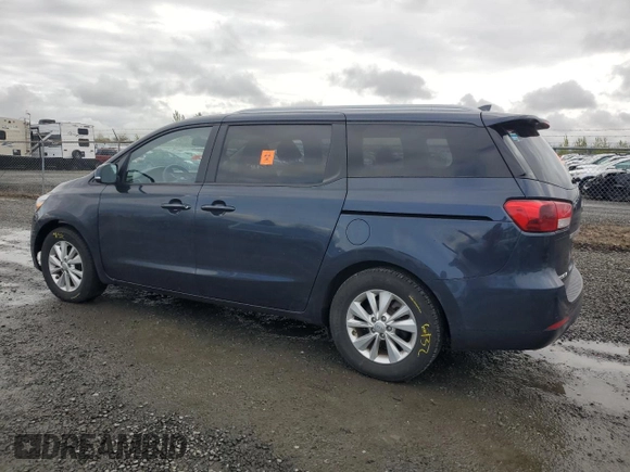 2015 Kia Sedona LX with VIN KNDMB5C19F6031606, listed as a Copart auction lot 51302835 with 96,356 mi miles and Salvage Title. Bid and sale history available at DreamBid. Image 2.