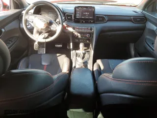2020 Hyundai Veloster Turbo with VIN KMHTH6AB4LU030250, listed as a Copart auction lot 74720414 with 64,548 mi miles and Salvage Title. Bid and sale history available at carsss.com. Image 8.