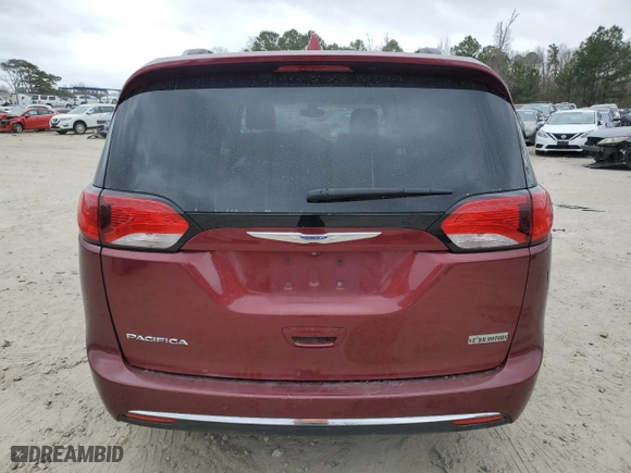 2018 Chrysler Pacifica Touring L with VIN 2C4RC1BG4JR204371, listed as a Copart auction lot 47564655 with NaN miles and Salvage Title. Bid and sale history available at carsss.com. Image 6.