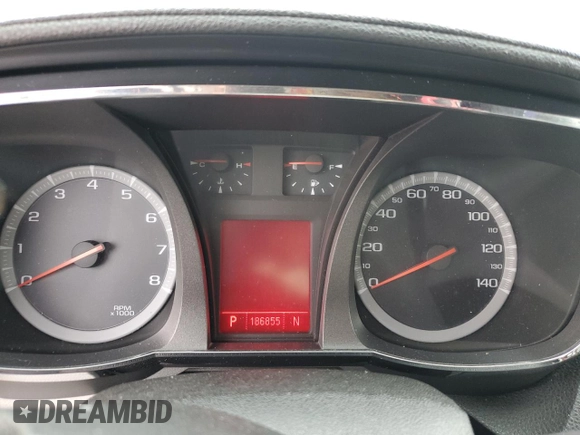 2011 GMC Terrain SLT-1 with VIN 2CTFLVEC2B6392883, listed as a Copart auction lot 52331505 with 186,855 mi miles and Salvage title. Bid and sale history available at DreamBid. Image 7.