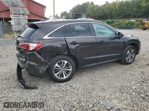 2017 Acura RDX Advance with VIN 5J8TB4H75HL032955, listed as a Copart auction lot 68704004 with 103,090 mi miles and Salvage Title. Bid and sale history available at DreamBid. Image 3.