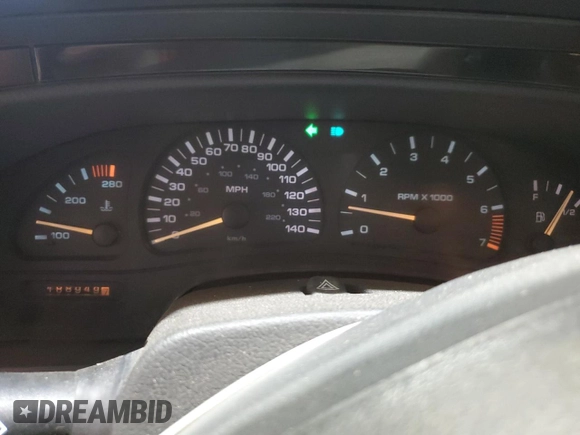 1999 Oldsmobile Aurora with VIN 1G3GR62C8X4117519, listed as a Copart auction lot 77984084 with 188,949 mi miles and Clean Title. Bid and sale history available at DreamBid. Image 9.