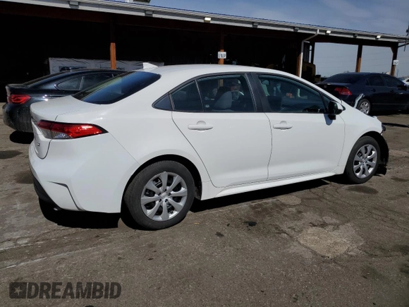 2024 Toyota Corolla LE with VIN 5YFB4MDE0RP140174, listed as a Copart auction lot 48538865 with 11,689 mi miles and Salvage Title. Bid and sale history available at carsss.com. Image 3.