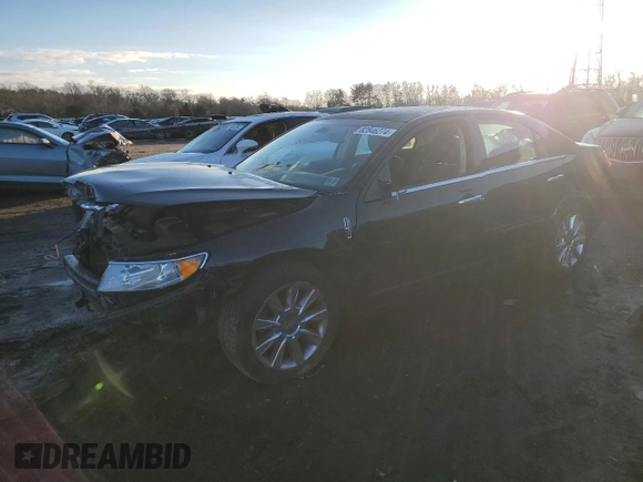 2012 Lincoln MKZ with VIN 3LNHL2JC6CR830187, listed as a Copart auction lot 82846274 with Not Provided miles and Salvage Title. Bid and sale history available at DreamBid. Image 1.