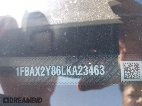 2020 Ford Transit Passenger XL with VIN 1FBAX2Y86LKA23463, listed as a IAAI auction lot 41848187 with 62,737 mi miles and . Bid and sale history available at DreamBid. Image 9.