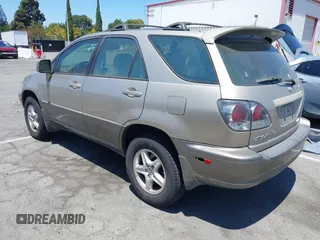 2001 Lexus RX 300 with VIN JTJGF10U210091521, listed as a IAAI auction lot 42761347 with 212,496 mi miles and . Bid and sale history available at DreamBid. Image 3.