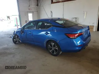 2021 Nissan Sentra SV z VIN 3N1AB8CV9MY304320, wystawiony jako Copart lot #62457835 z przebiegiem 75 602 mil mil oraz Szkoda całkowita • Salvage title. Historia ofert i sprzedaży dostępna na DreamBid. Obrazek 2.
