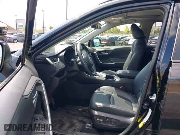 2024 Toyota RAV4 XLE Premium with VIN JTMC1RFV0RJ027160, listed as a IAAI auction lot 42084056 with 24,035 mi miles and . Bid and sale history available at DreamBid. Image 5.
