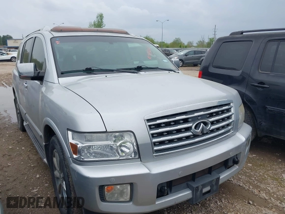 2008 Infiniti QX56 with VIN 5N3AA08D88N908495, listed as a IAAI auction lot 41832061 with Not Provided miles and . Bid and sale history available at carsss.com. Image 1.