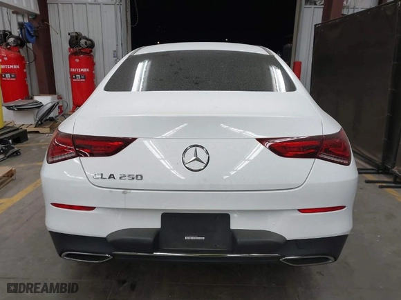 2023 Mercedes-Benz CLA with VIN W1K5J4GB7PN412887, listed as a IAAI auction lot 41657903 with 7,231 mi miles. Bid and sale history available at carsss.com. Image 17.