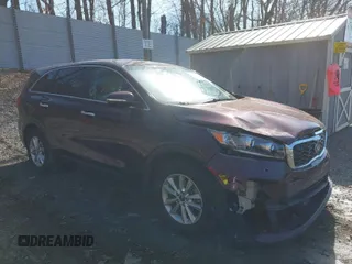 2019 Kia Sorento L with VIN 5XYPG4A32KG447551, listed as a IAAI auction lot 41751426 with 46,045 mi miles. Bid and sale history available at carsss.com. Image 1.
