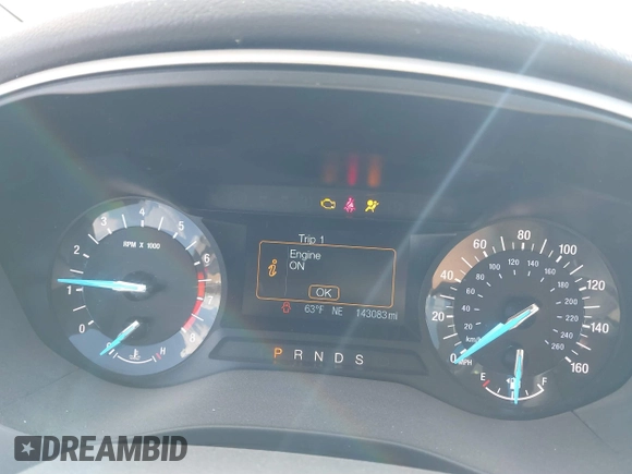 2015 Ford Fusion SE with VIN 3FA6P0H74FR185921, listed as a IAAI auction lot 41745943 with 143,083 mi miles. Bid and sale history available at carsss.com. Image 7.