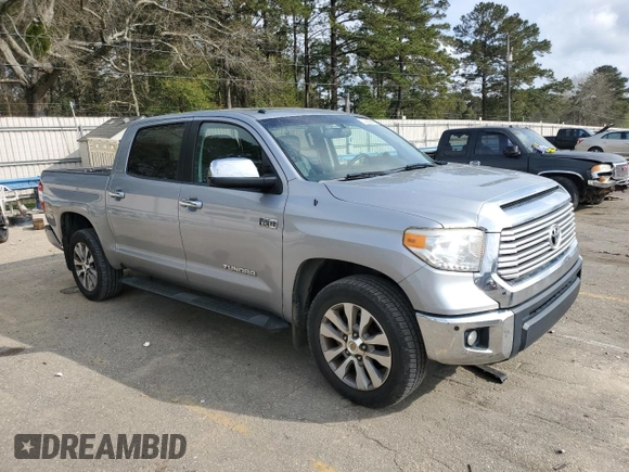 2017 Toyota Tundra 2WD Limited with VIN 5TFFW5F12HX213217, listed as a Copart auction lot 49229135 with 295,456 mi miles and Clean Title. Bid and sale history available at carsss.com. Image 4.