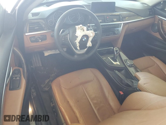 2015 BMW 4 Series 428i xDrive with VIN WBA3N9C52FK248299, listed as a Copart auction lot 55392405 with 88,588 mi miles and Salvage title. Bid and sale history available at DreamBid. Image 8.