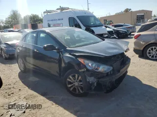2013 Hyundai Elantra GT with VIN KMHD35LE1DU062465, listed as a Copart auction lot 75416564 with 118,953 mi miles and Salvage Title. Bid and sale history available at carsss.com. Image 4.