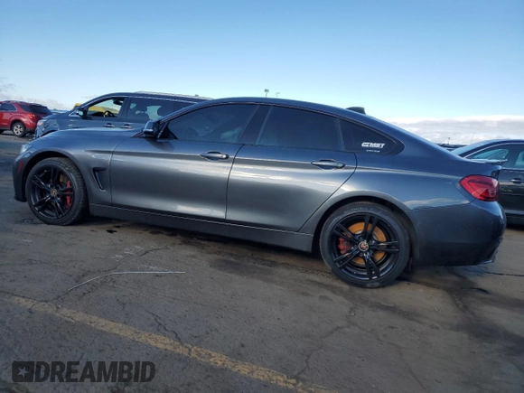 2019 BMW 4 Series 440i xDrive with VIN WBA4J7C58KBM74636, listed as a Copart auction lot 83778054 with 81,561 mi miles and Non Repairable. Bid and sale history available at carsss.com. Image 2.