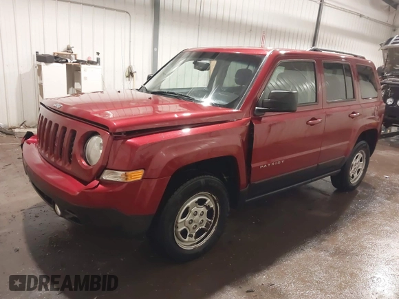 2016 Jeep Patriot Sport with VIN 1C4NJRBB0GD782440, listed as a IAAI auction lot 41311967 with 160,131 mi miles and . Bid and sale history available at carsss.com. Image 17.