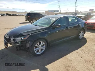 2013 Kia Optima EX с VIN 5XXGN4A79DG198844, выставлен на аукционе Copart как лот 46079755 с пробегом 155 821 миль миль и Списание • Salvage title. История ставок и продаж доступна на DreamBid. Изображение 1.