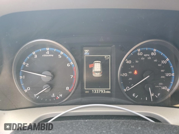 2017 Toyota RAV4 LE with VIN 2T3BFREV2HW695542, listed as a Copart auction lot 48285145 with 133,793 mi miles and Salvage Title. Bid and sale history available at DreamBid. Image 9.