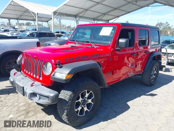 2022 Jeep Wrangler Unlimited Rubicon с VIN 1C4HJXFN5NW129979, выставлен на аукционе IAAI как лот 41725512 с пробегом 36 578 миль миль и . История ставок и продаж доступна на DreamBid. Изображение 17.