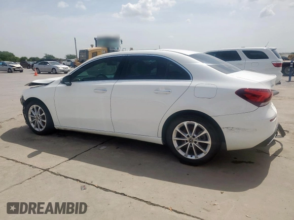 2021 Mercedes-Benz A 220 with VIN W1K3G4EB7MJ258919, listed as a Copart auction lot 62722355 with 50,036 mi miles and Clean title. Bid and sale history available at DreamBid. Image 2.