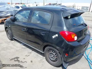 2014 Mitsubishi Mirage DE with VIN ML32A3HJ9EH008582, listed as a IAAI auction lot 42011332 with 135,260 mi miles. Bid and sale history available at carsss.com. Image 3.