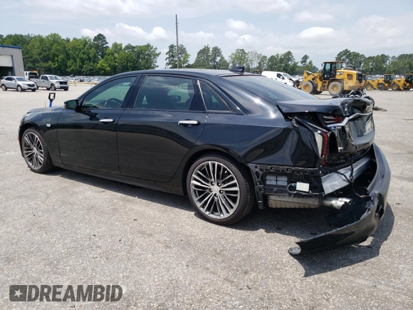2019 Cadillac CT6 Sport AWD with VIN 1G6KP5R64KU144786, listed as a Copart auction lot 63397094 with 69,756 mi miles and Salvage title. Bid and sale history available at DreamBid. Image 2.