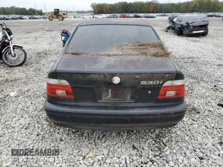 2001 BMW 5 Series 530iA with VIN WBADT63491CF12012, listed as a Copart auction lot 79866554 with 0 mi miles and Clean Title. Bid and sale history available at carsss.com. Image 6.