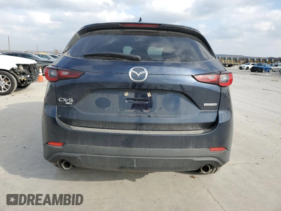 2023 Mazda CX-5 2.5 S Premium Plus Package with VIN JM3KFBEM5P0115936, listed as a Copart auction lot 44483345 with 24,267 mi miles and Salvage Title. Bid and sale history available at carsss.com. Image 6.