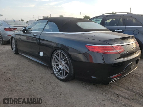 2017 Mercedes-Benz S 550 with VIN WDDXK8CB6HA021306, listed as a Copart auction lot 76174494 with Not Provided miles and Non Repairable. Bid and sale history available at DreamBid. Image 2.