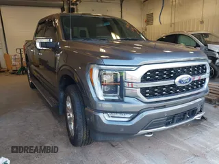 2022 Ford F-150 XL with VIN 1FTFW1E88NFA39758, listed as a IAAI auction lot 41619195 with 87,294 mi miles. Bid and sale history available at carsss.com. Image 1.