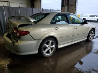 2005 Mazda 6 Sport S with VIN 1YVHP80D155M03523, listed as a Copart auction lot 47124105 with 114,313 mi miles and Salvage Title. Bid and sale history available at DreamBid. Image 3.