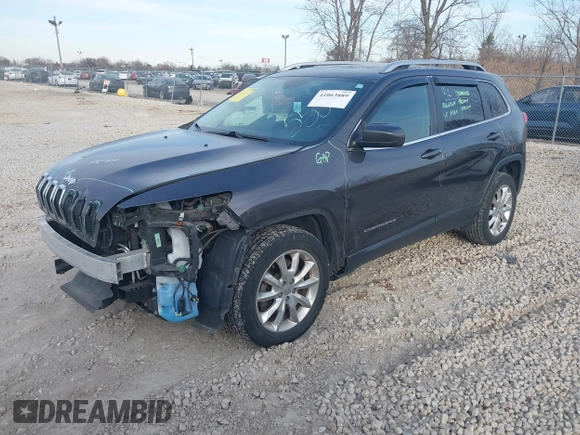 2017 Jeep Cherokee Limited with VIN 1C4PJMDBXHW582616, listed as a IAAI auction lot 41063889 with 125,839 mi miles and . Bid and sale history available at DreamBid. Image 22.
