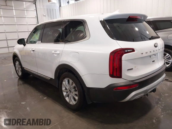 2020 Kia Telluride LX with VIN 5XYP2DHC1LG052749, listed as a IAAI auction lot 42234107 with 158,605 mi miles and . Bid and sale history available at DreamBid. Image 3.