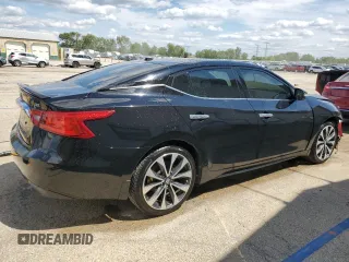 2017 Nissan Maxima SV with VIN 1N4AA6AP6HC433242, listed as a Copart auction lot 58003125 with 142,469 mi miles and Salvage title. Bid and sale history available at DreamBid. Image 3.
