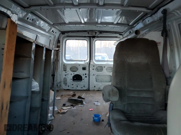 2008 Ford Econoline Cargo Commercial with VIN 1FTNE24W58DA04003, listed as a Copart auction lot 83749744 with 210,905 mi miles and Salvage title. Bid and sale history available at DreamBid. Image 10.