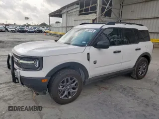 2025 Ford Bronco Sport Big Bend with VIN 3FMCR9BN6SRE19890, listed as a Copart auction lot 60437615 with 6,489 mi miles and Salvage title. Bid and sale history available at DreamBid. Image 1.