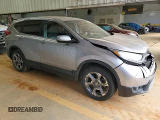 2019 Honda CR-V EX with VIN 2HKRW1H52KH512876, listed as a Copart auction lot 43337215 with 107,566 mi miles and Salvage Title. Bid and sale history available at DreamBid. Image 4.