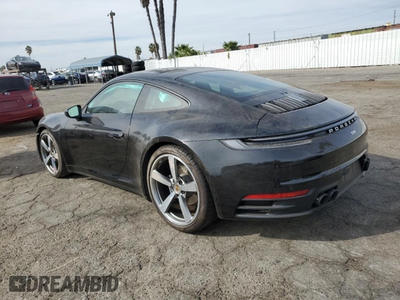 2024 Porsche 911 Carrera with VIN WP0AA2A98RS207523, listed as a Copart auction lot 78128794 with 5,956 mi miles and Salvage Title. Bid and sale history available at carsss.com. Image 2.