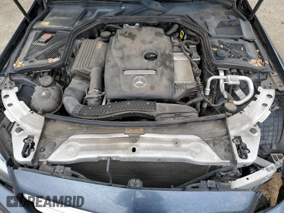 2015 Mercedes-Benz C 300 with VIN 55SWF4JB7FU072936, listed as a Copart auction lot 49682475 with 122,269 mi miles and Salvage Title. Bid and sale history available at carsss.com. Image 11.