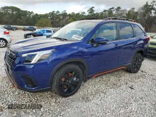 2024 Subaru Forester Sport with VIN JF2SKAGC1RH461250, listed as a Copart auction lot 44446605 with 12,527 mi miles and Salvage Title. Bid and sale history available at carsss.com. Image 1.
