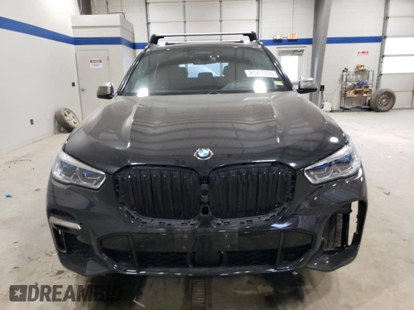 2022 BMW X5 M50i with VIN 5UXJU4C02N9K73275, listed as a Copart auction lot 85264594 with 40,804 mi miles and Salvage Title. Bid and sale history available at carsss.com. Image 5.