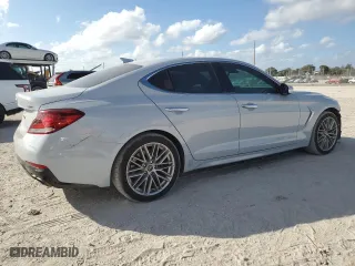 2020 Genesis G70 2.0T with VIN KMTG34LA9LU046717, listed as a Copart auction lot 45105765 with 65,034 mi miles and Non Repairable. Bid and sale history available at carsss.com. Image 3.
