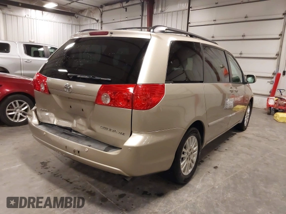 2009 Toyota Sienna XLE with VIN 5TDZK22CX9S236850, listed as a IAAI auction lot 42303935 with 201,583 mi miles and . Bid and sale history available at DreamBid. Image 4.