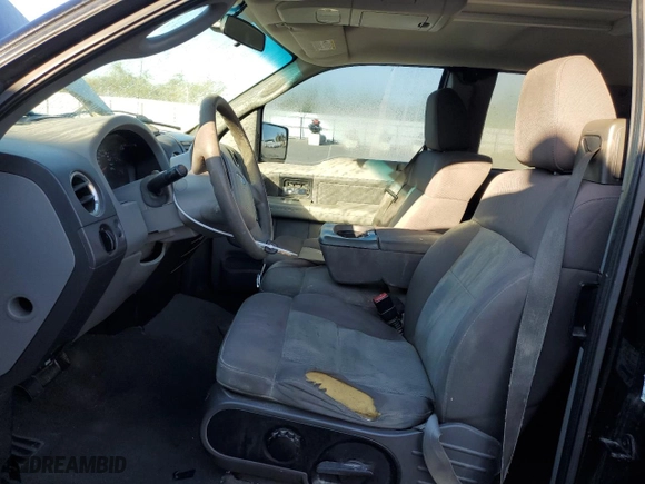 2004 Ford F-150 XL with VIN 1FTPX12524NC61356, listed as a Copart auction lot 47655165 with 208,858 mi miles and Salvage Title. Bid and sale history available at carsss.com. Image 7.