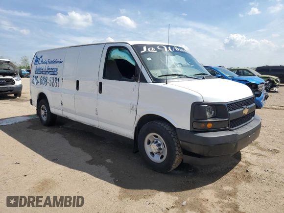 2017 Chevrolet Express Cargo с VIN 1GCZGHFG4H1307974, выставлен на аукционе Copart как лот 56925625 с пробегом 146 424 миль миль и Списание • Salvage title. История ставок и продаж доступна на DreamBid. Изображение 4.