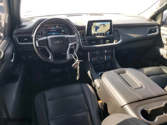 2022 Chevrolet Suburban Z71 with VIN 1GNSKDKD6NR344436, listed as a Copart auction lot 86920644 with 28,430 mi miles and Salvage Title. Bid and sale history available at carsss.com. Image 8.